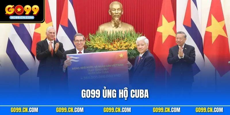 GO99 ủng hộ Cuba
