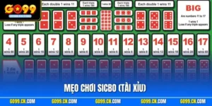 Mẹo chơi Sicbo (Tài Xỉu) online dễ thắng lớn